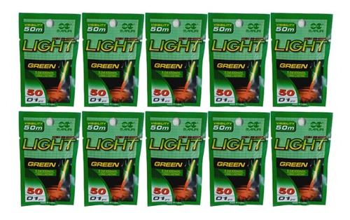 Luz Quimica Maruri Ligth Stick 6.0x50mm Kit C/10 Pct