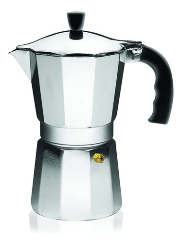 Imusa B120-45v Espresso Coffee Maker, Aluminum, Cap 12 Cups