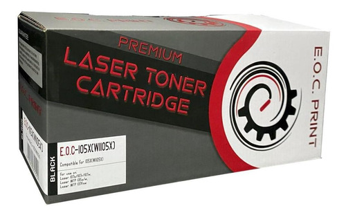 Toner Compatible Hp 105a  Negro Para Laser 107w Con Chip 