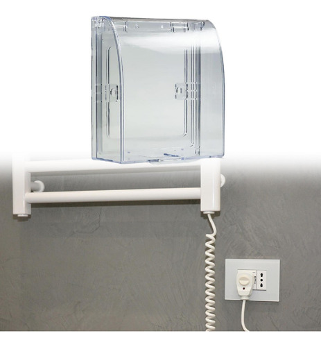 Cajas De Tapa De Salida Eléctrica 10x, Cajas Transparente