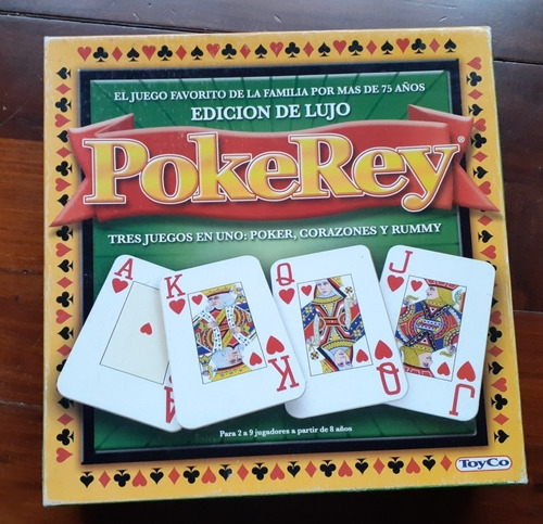 Juego De Mesa Pockerey (poker Corazones Y Rummy)