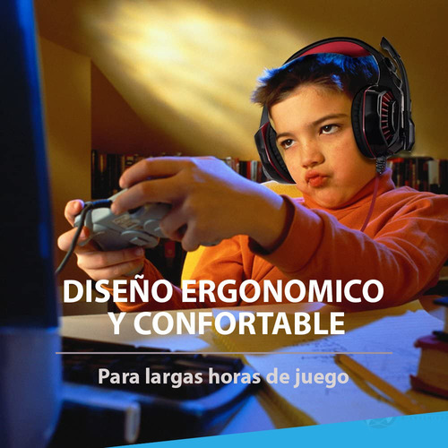 Imagen 4 de 9 de Auricular Gamer Nw2000 Ps4 Pc Xbox Sonido Hd Con Microfono