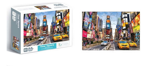 Rompecabezas Puzzle 1000 Piezas Time Square Nueva York Eeuu