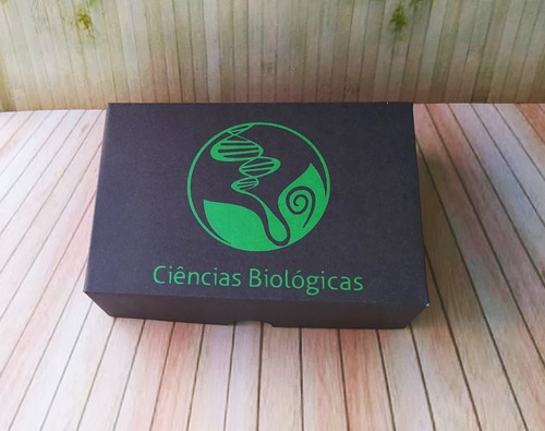 Imagem 1 de 4 de 30 Caixas P 6 Doces Lembrança Formatura Ciências Biológicas