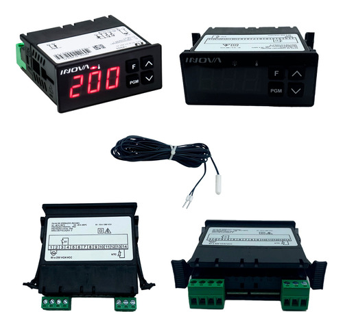 Controlador Temperatura 1s Relé Inv-kc1-01-h-r20 Inova (i)
