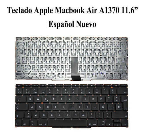 Teclado Macbook Air A1370 Español Envio Gratis Flexacomp