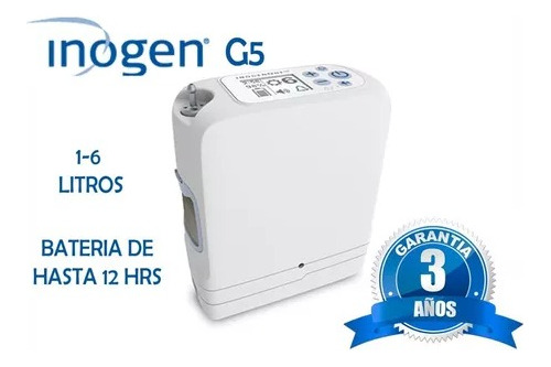 Concentrador De Oxigeno Portátil Inogen One G5 Bat 16 Celdas