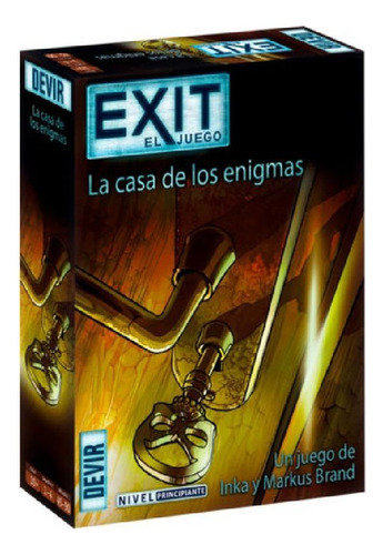 Libro - Exit - La Casa De Los Enigmas - Devir 