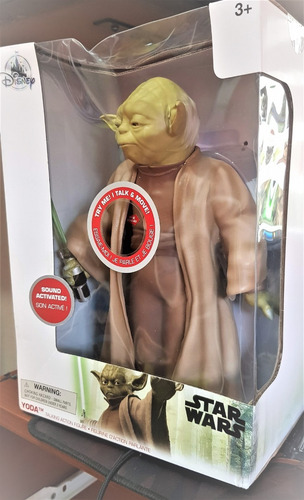 Yoda Star Wars Disney Store + Entrega Inmediata + Tienda !!!