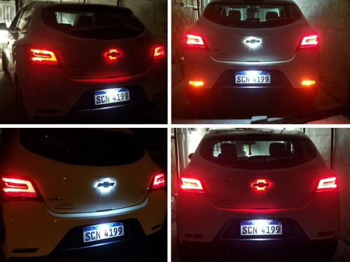 Imagen 8 de 10 de Novedad!! Insignia Emblema Led Chevrolet