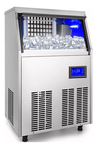 Vevor Máquina Para Hacer Hielo 40kg/24h Panel Lcd Comercial