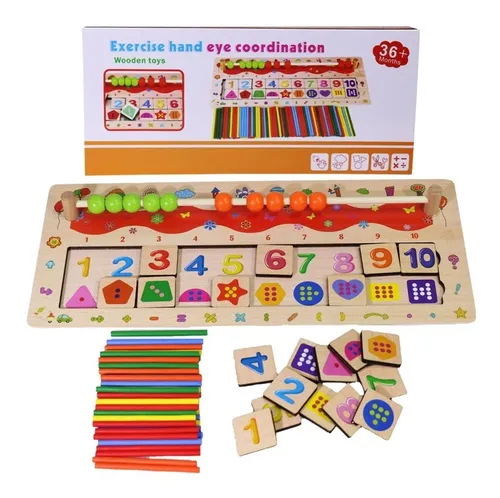 Juegos didacticos en madera para niños de preescolar new arrivals