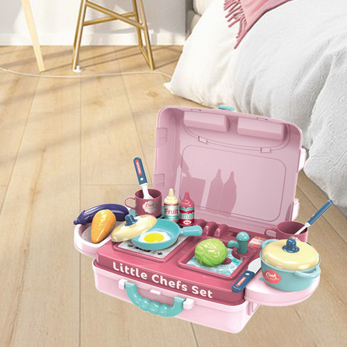 Fweaad Set De Juego De Cocina De Plástico Interactivo Para