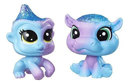 Littlest Pet Shop Indiglow Apley & Cerulean Sparkl