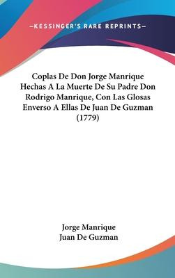 Libro Coplas De Don Jorge Manrique Hechas A La Muerte De ...