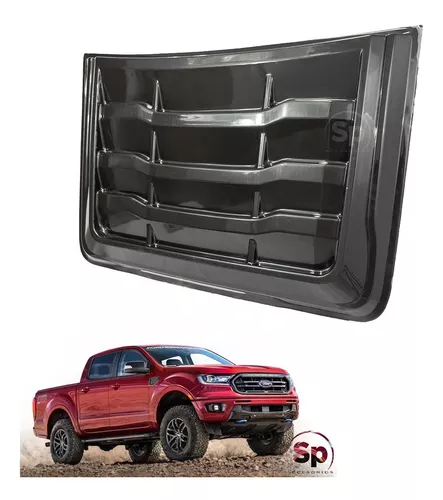  Toma De Aire Cofre Negro Mate Ford Ranger  /  Abs
