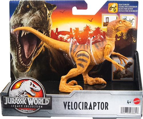 Jurassic World Legacy Collection Velociraptor Mattel