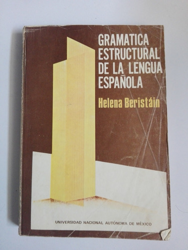 Helena Beristáin Gramática Estructural De La Lengua Española