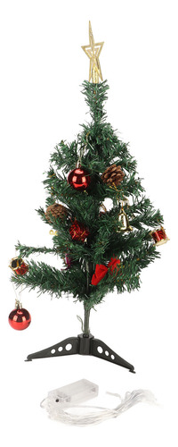 Miniárbol De Navidad De 19.7 Pulgadas Con Decoración Artific
