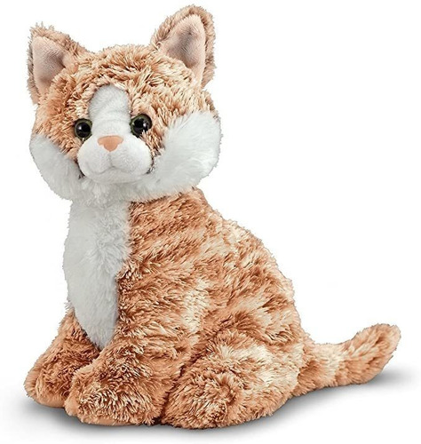 Melissa  Doug Pumpkin Tabby  Gato De Peluche