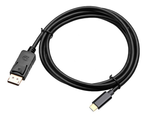 Imagem 1 de 5 de Cabo Usb-c Thunderbolt 3 X Displayport 4k 60hz 1080p 165hz