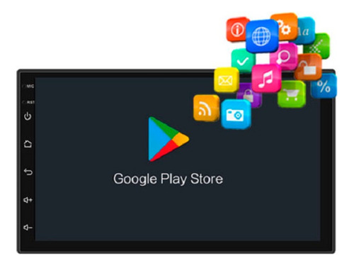 Multimídia 7 Android Carplay Rs-718br Pro Line Lançamento