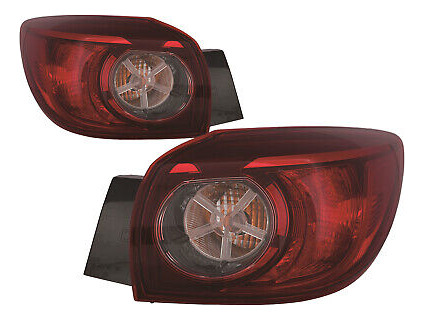 Tail Light Set For 14-18 Mazda 3 Japan Mexico Built Hatc Eei