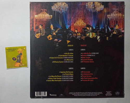 Tigres Del Norte And Friends Unplugged Formato Lp Doble (Usado)