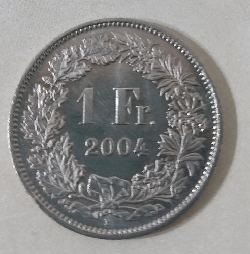 Moneda 1 Franco (francia) 2004