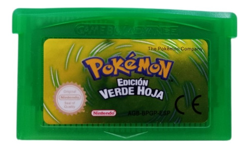 Pokemon Hoja Verde En Español Game Boy Advance, Nds. Repro 