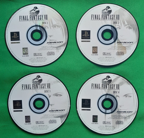 Final Fantasy 8 Ps1 Playstation Completo - Wird Us (Usado)