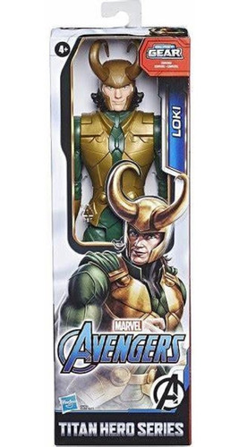 Muñeco 30cm Marvel Loki Avengers De Hasbro Titan Hero Series