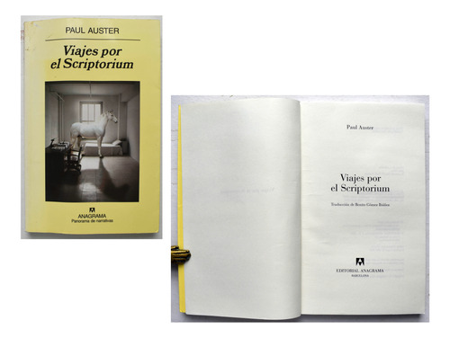 Paul Auster Viajes Por El Scriptorium Anagrama 2007