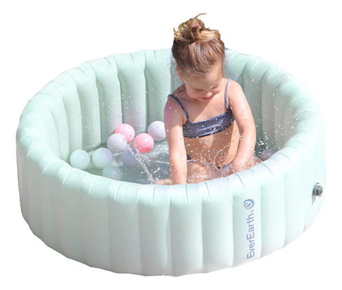 Everearth Piscina Inflable Para Niños Pequeños: Pozo Plegabl