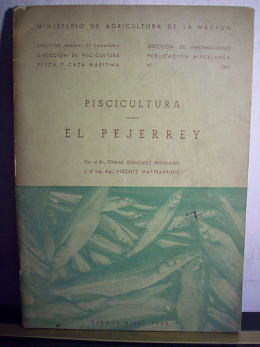 Adp Piscicultura El Pejerrey Gonzalez Regalado Y Mastrarrigo