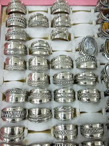 Anillos Bali Alpaca X12 Ajustables