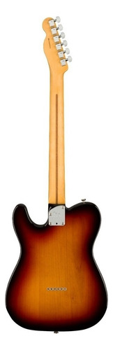 Guitarra eléctrica Fender American Professional II Telecaster de aliso 3-color sunburst brillante con diapasón de palo de rosa