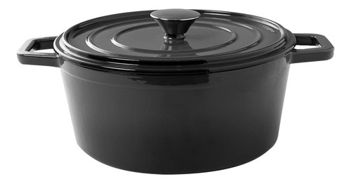 Caçarola Brinox Ferro Fundido Esmaltado Sauté 24cm Cinza