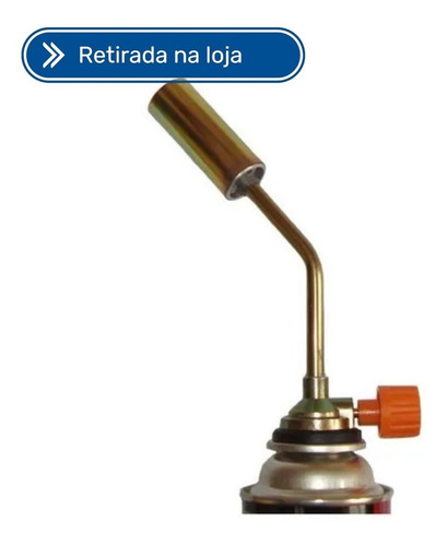 Imagem 1 de 2 de Maçarico À Gás Sem Refil Gt-49 Western Pro Encaixe
