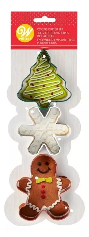 Segunda imagen para búsqueda de cortadores galletitas navidad