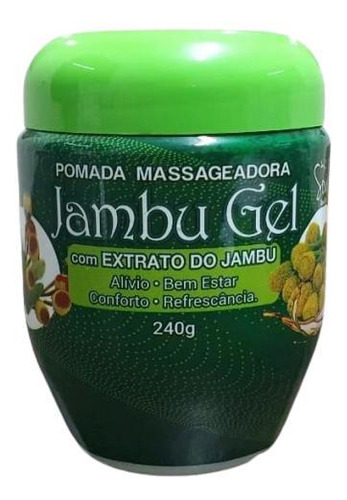 Pomada Massageadora Jambu Gel 240g