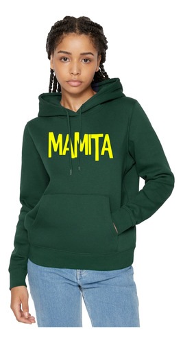 Buzo Hoodie Con Capota  Mamita Regalo Madres Linda Especial