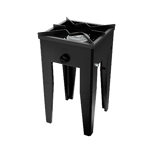 Anafe Negro 1 Plato Alto 43x43cms. Maigas / Dechaus