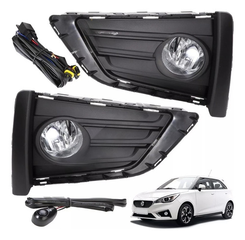 Kit Completo Neblineros New Mg 3 2019 Al 2021 / Emark