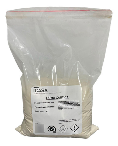 Goma Xantica 1 Kg Espesante Estabilizante Sin Tacc Icasa