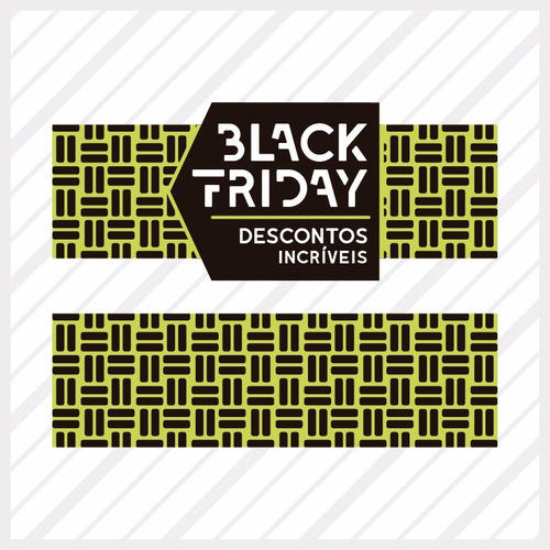 Adesivo Para Vitrine Black Friday Estampa + Aplicador Grátis