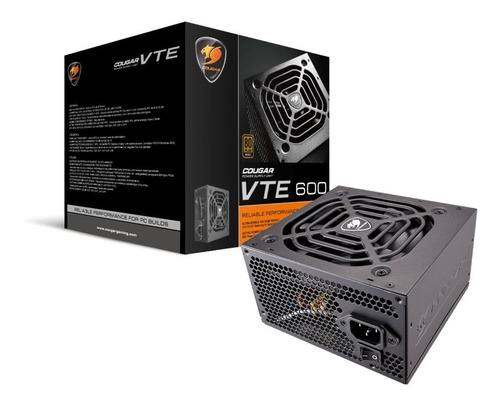 Fuente De Poder Cougar Vte 500 Watts 80 Plus