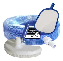 Comprar Limpia Fondo Vulcano Medialuna + Kit Limpieza Pileta Piscina