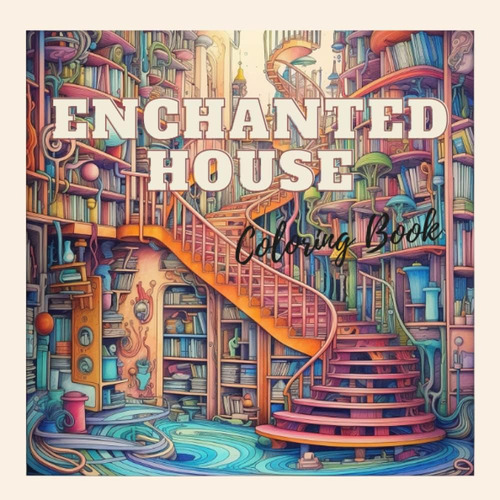 Libro: Enchanted House Coloring Book: A Whimsical Coloring A