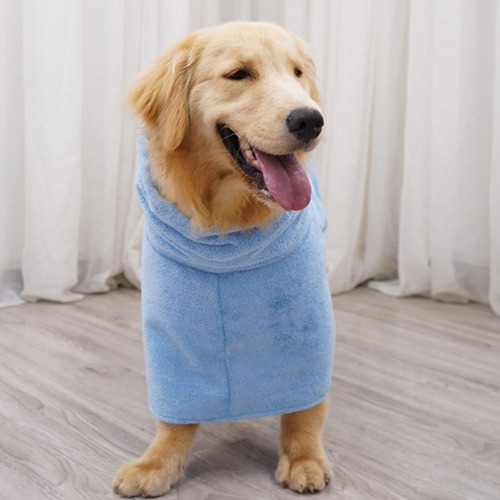 Bata De Baño Para Mascotas Para Perros Albornoz De Secado Pa